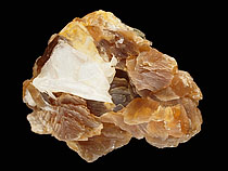 kalcit, uranový důl Předbořice